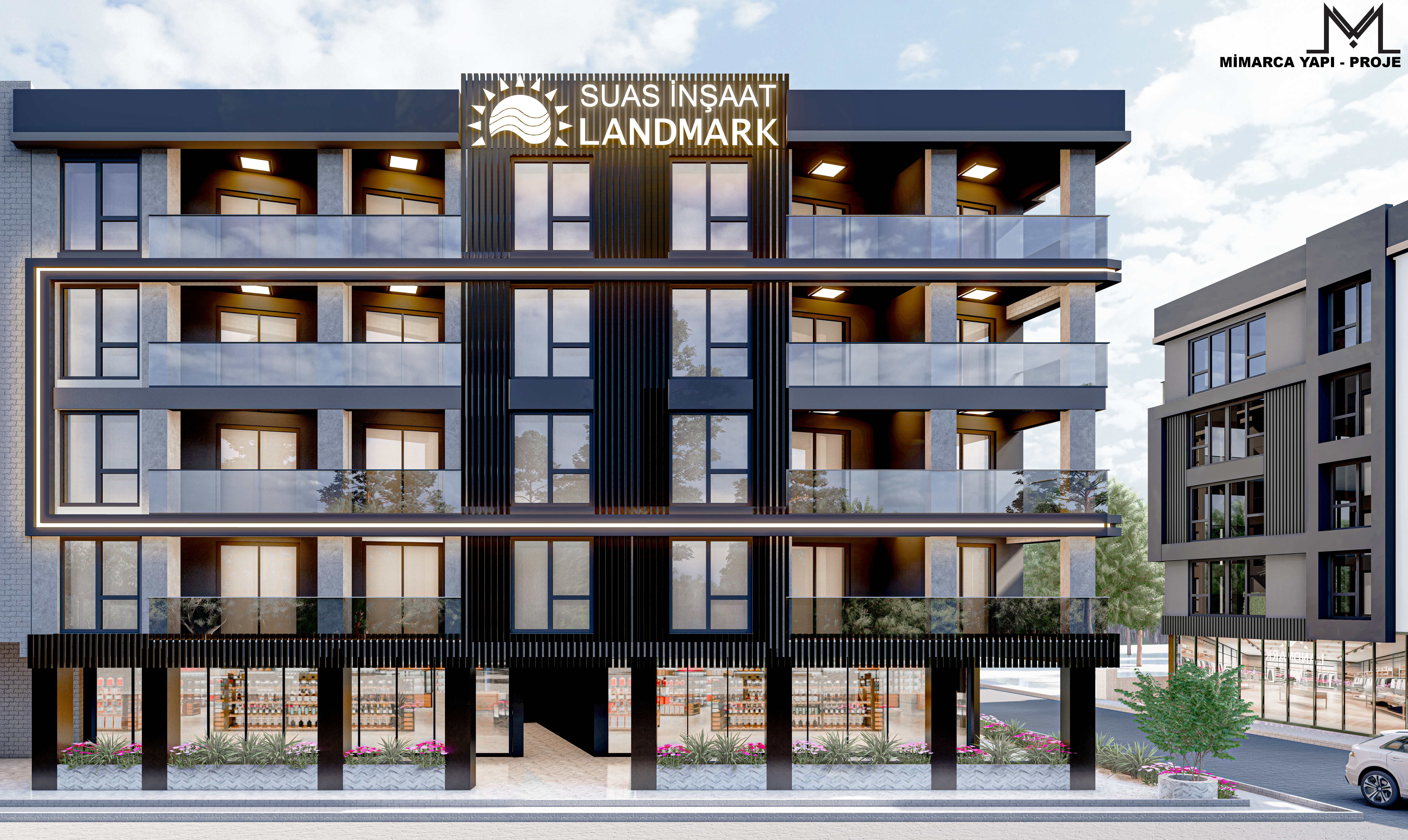 İnşaat Projesi Şantiye Alanı